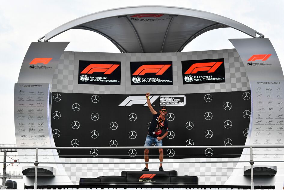 Aussie podium photo opportunity