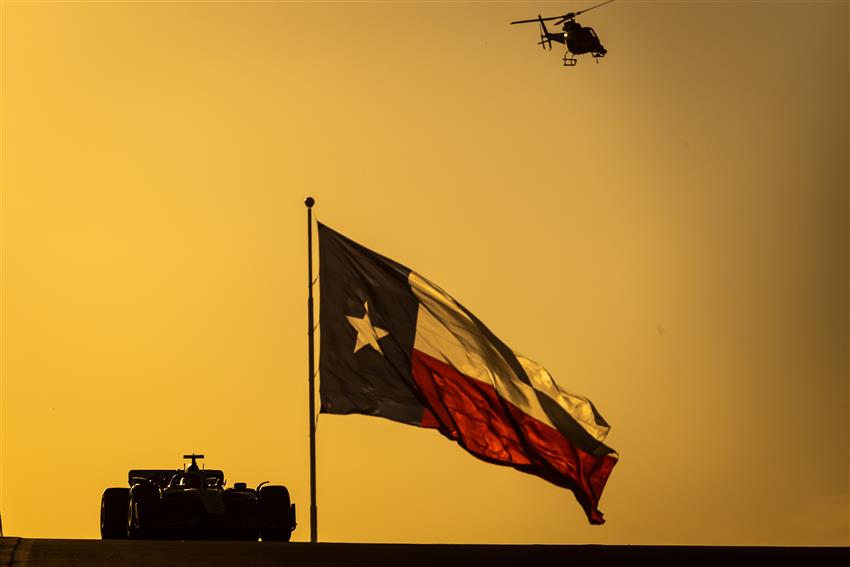 Sunset Austin flag