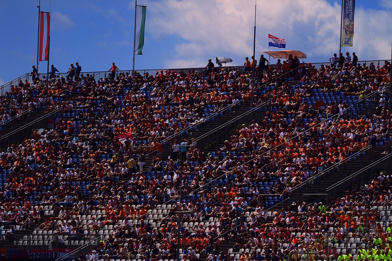 Formula 1 Austria grandstand