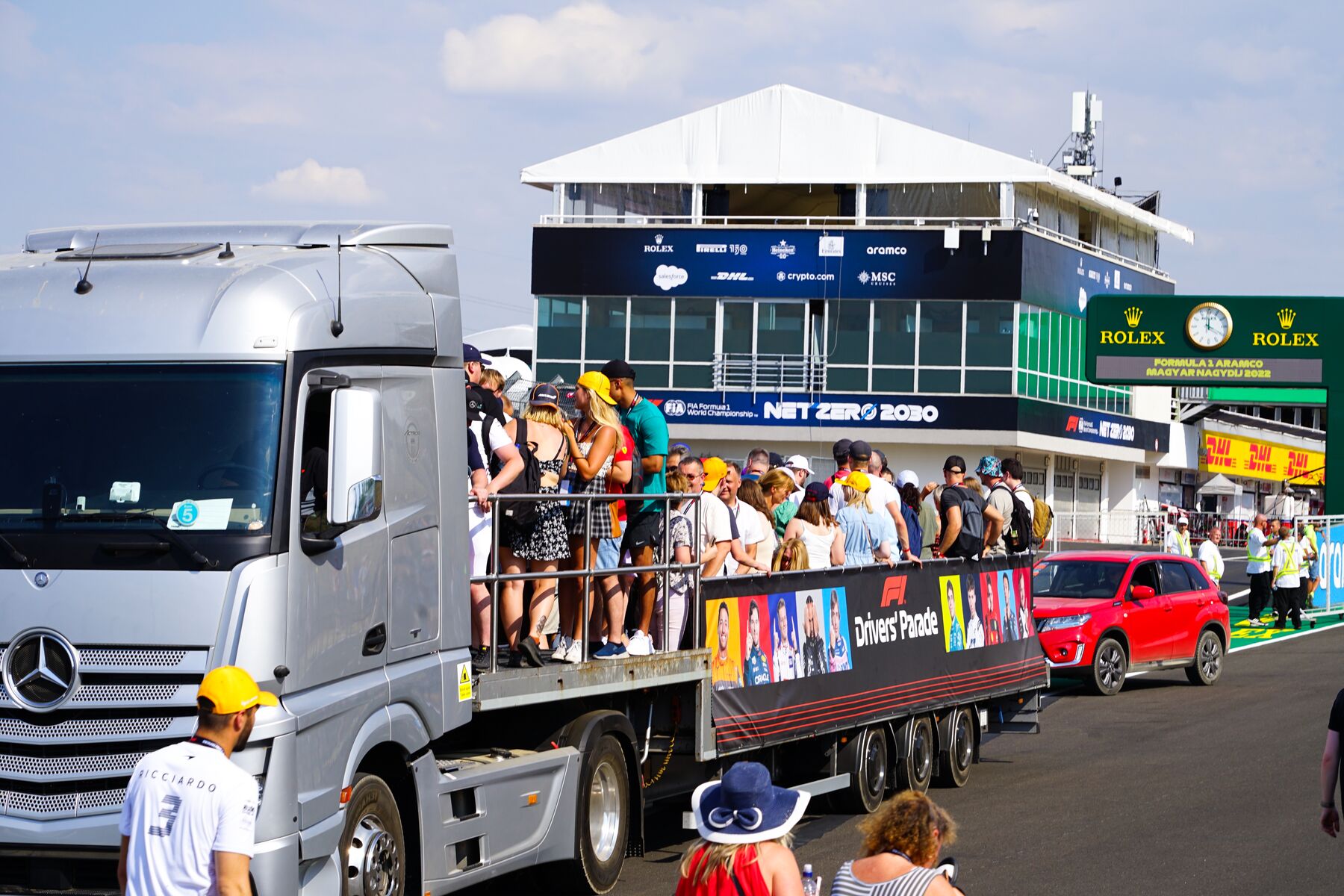 Hungarian F1 circuit track tour