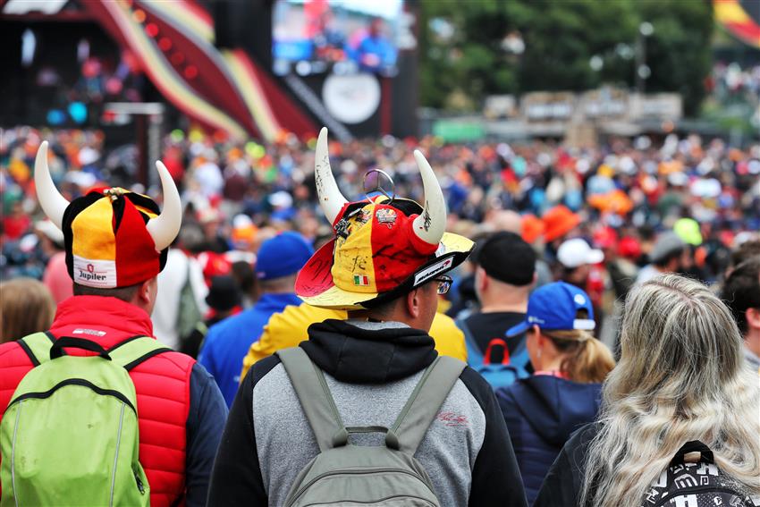 Fanzone crowd Belgium