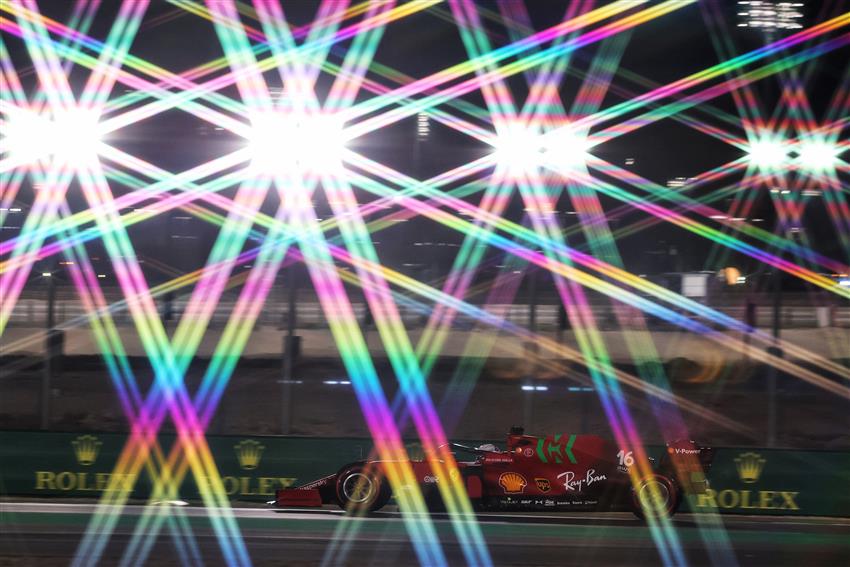 Bright lights Losail Circuit