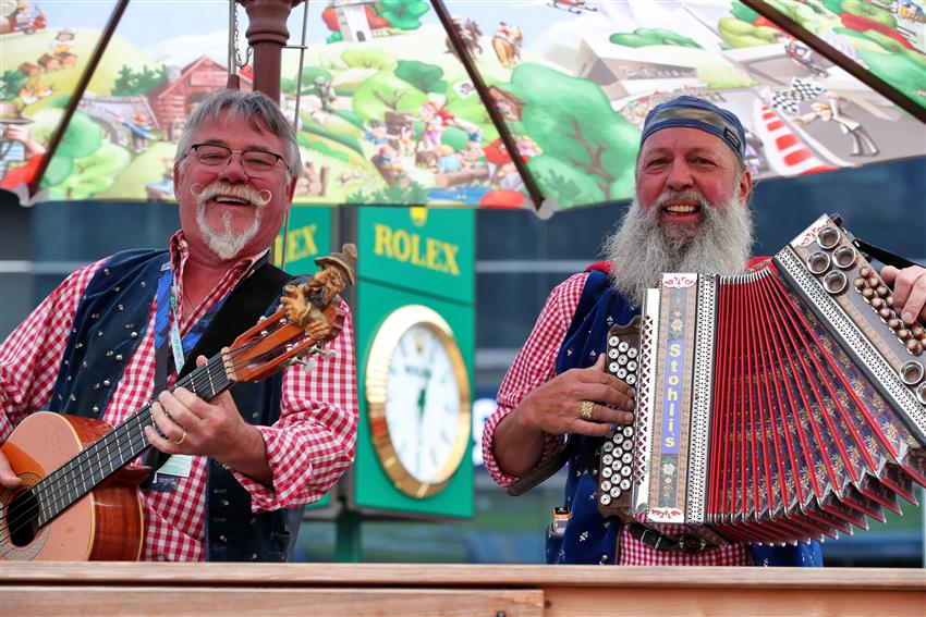 Two Austrian musicians