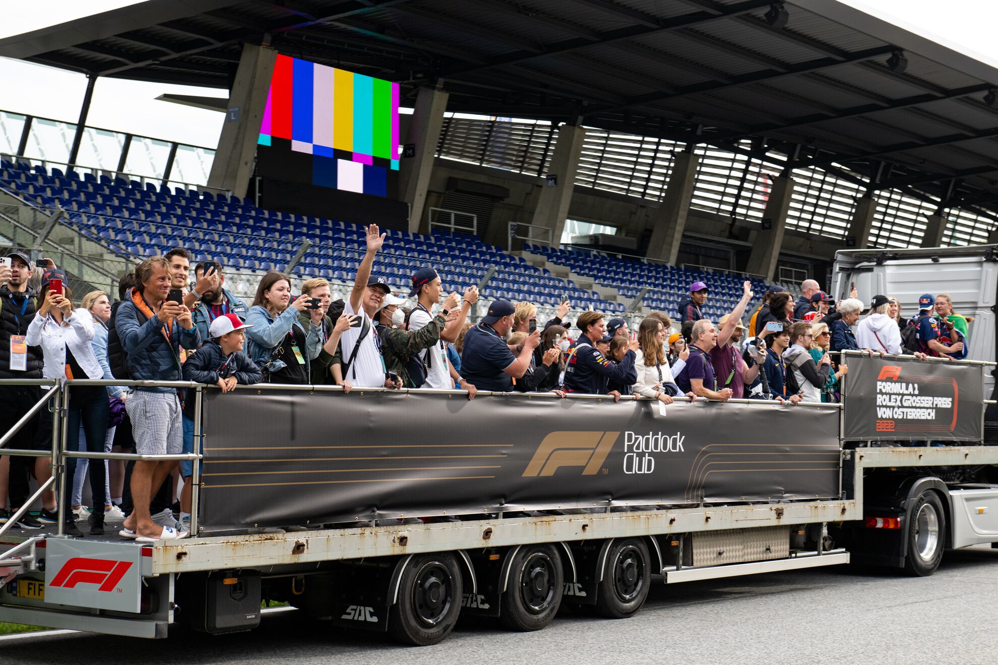 Austrian flatbed truck tours