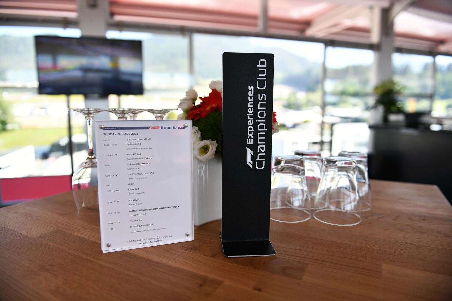 Champions club table