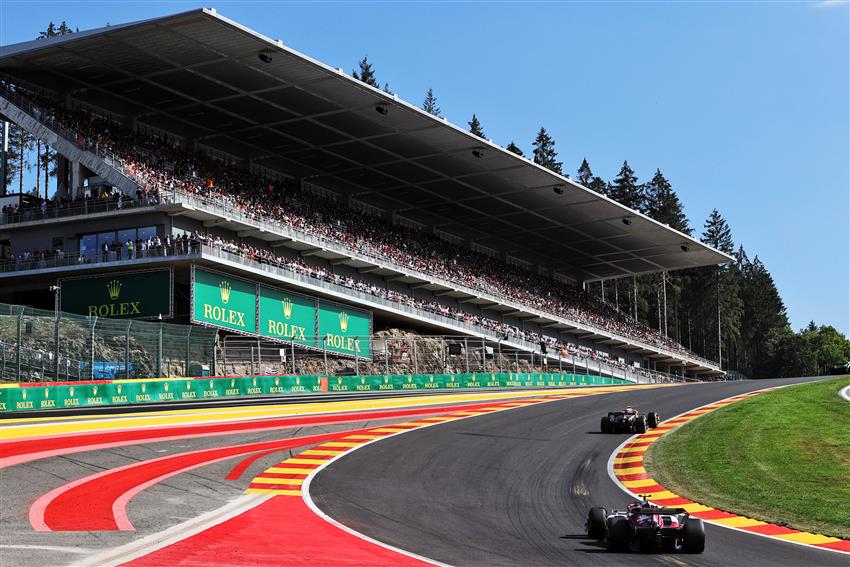 Eau Rouge Spa Track