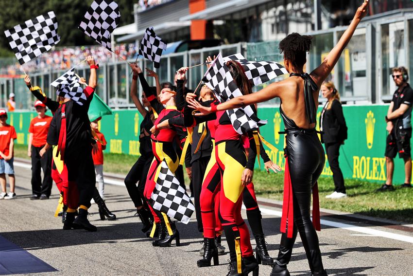 Belgium grid girls