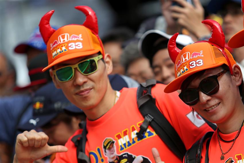 Dutch fans at Imola