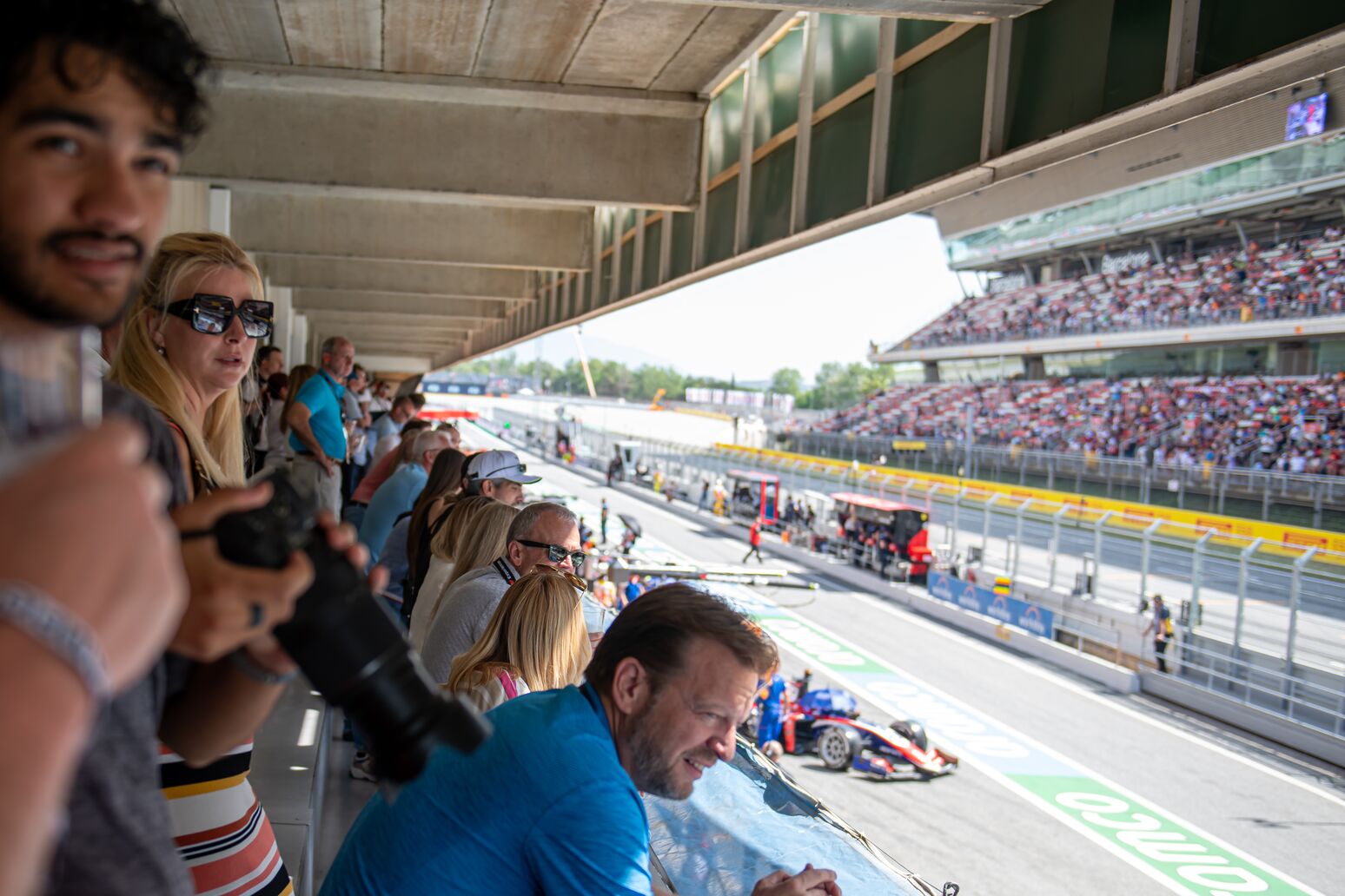 F1 fans Barcelona