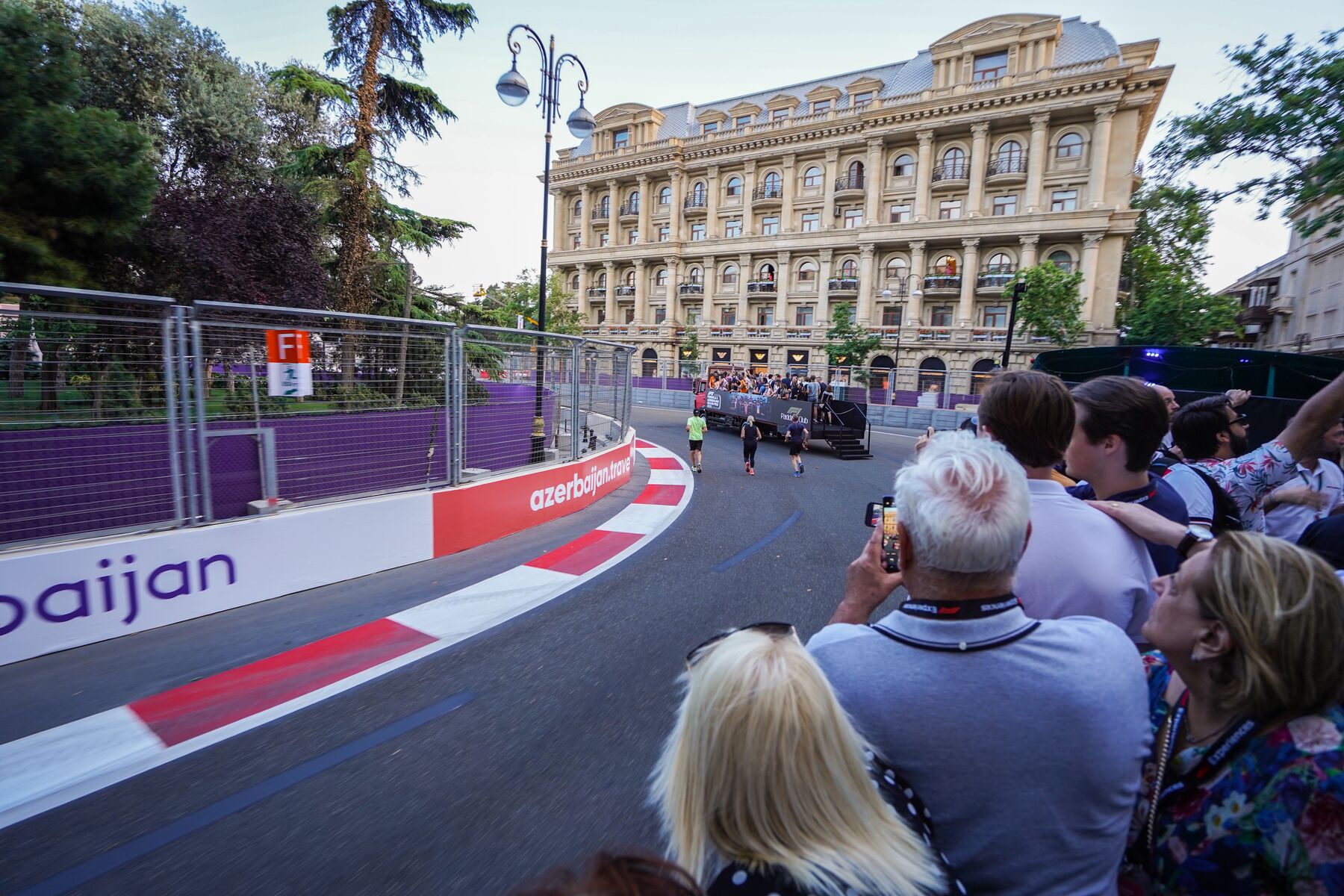 Baku City Circuit track tour