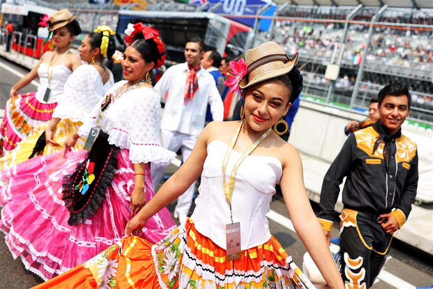 Mexico Grand Prix grid girls