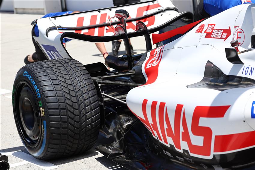 Haas F1 car