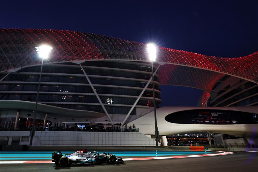 Mercedes F1 Team YAS Marina