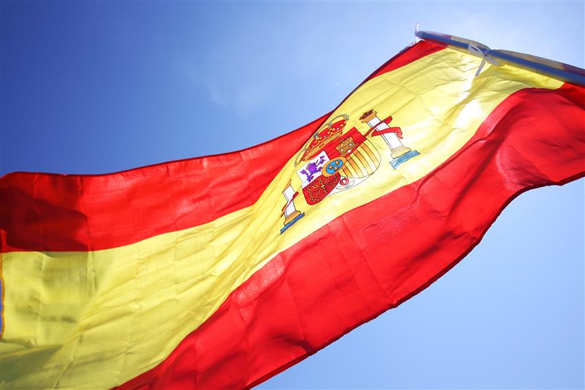 Spanish flags