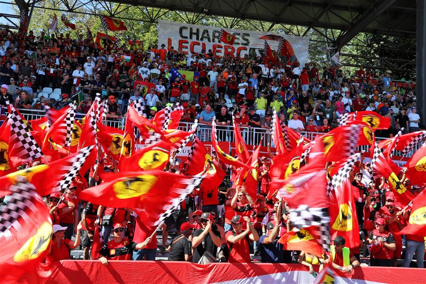 Monza f1 flags