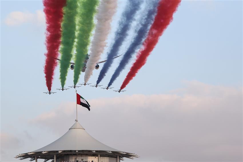 Abu Dhabi flyover