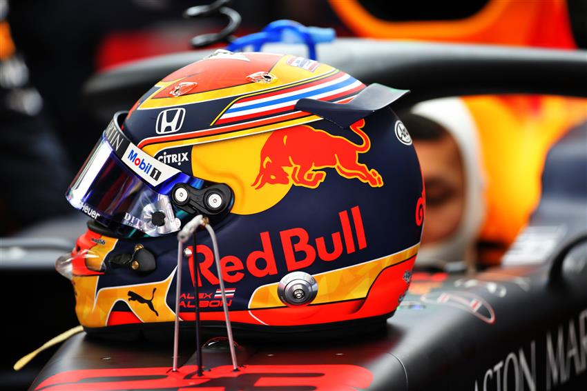 Redbull F1 helmet